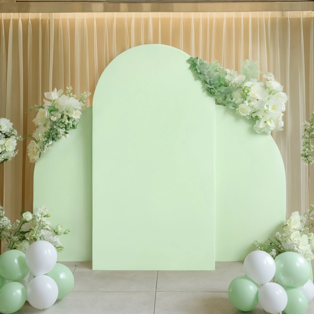 Three-piece arch photo backdrop 1pcs7.2ft semicircular 2pcs5ft half-moon backdrop decoration Three-piece arch photo backdrop 1pcs7.2ft semicircular 2pcs5ft half-moon backdrop decoration