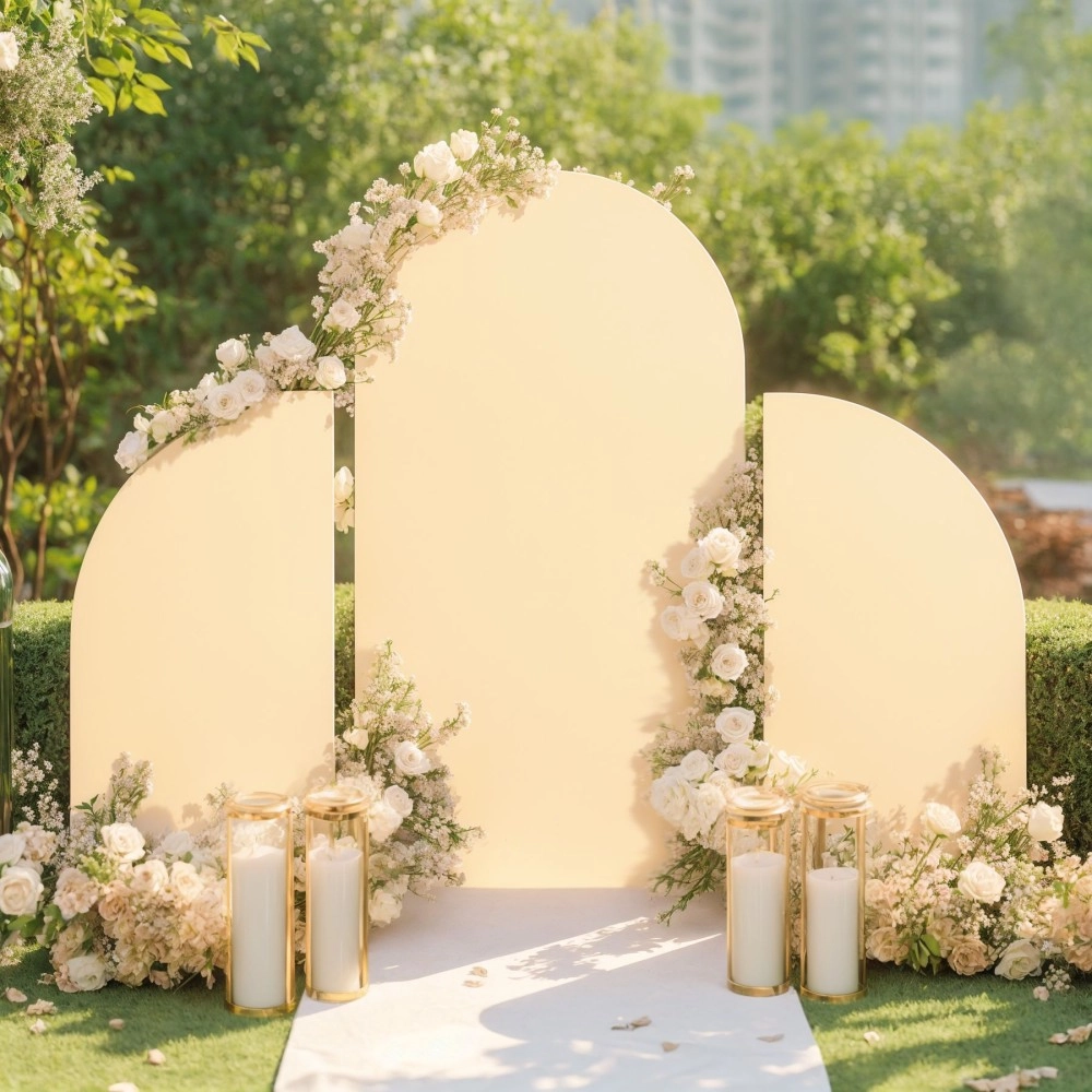 Three-piece arch photo backdrop 1pcs7.2ft semicircular 2pcs5ft half-moon backdrop decoration Three-piece arch photo backdrop 1pcs7.2ft semicircular 2pcs5ft half-moon backdrop decoration