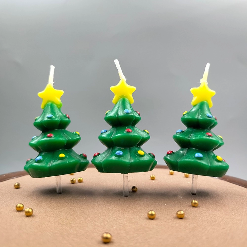 Christmas tree candles creative birthday cake decoration party birthday candles Christmas tree candles creative birthday cake decoration party birthday candles
