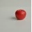 Apple scented candle fruit simulation cute shape red candle