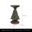 Retro Christmas tree candle holder ornaments home living room desktop decoration crafts resin candle holder