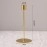 Home light luxury style candlestick ornaments retro candlelight dinner props simple home romantic table decorations