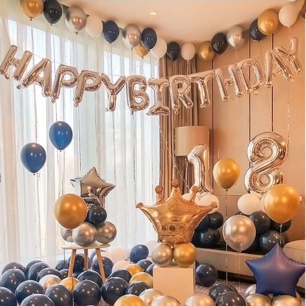 Birthday party scene decoration balloon package