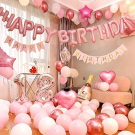 Birthday party scene decoration balloon package