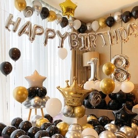 Birthday party scene decoration balloon package
